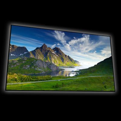 EluneVision 125" 16:9 Reference 4K Audioweave Slim Fixed Frame - EV-SAW-125-1.15